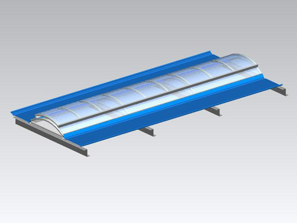 C3G固定式圓拱型采光天窗(圖1)